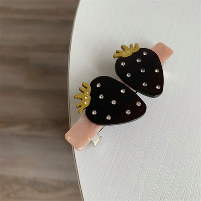 Moda coreeană de primăvară, acetat de fructe, agrafe de primăvară, breton, căpșuni, cireșe, fete, drăguțe, accesorii pentru păr femei