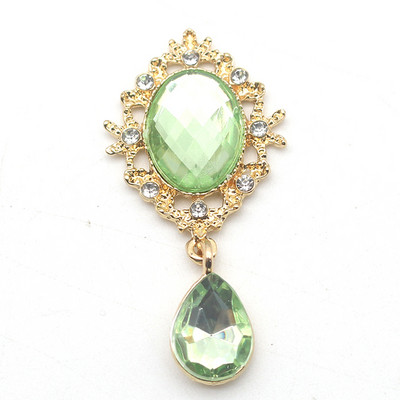 YWXINXI 10 buc. aliaj nou 50x24 MM broșă cu fund plat oval cu strass, accesoriu de decorare a sticlei de vin pentru nunta romantică, realizat manual manual