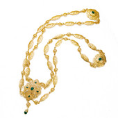 SEP 2020 Design de culoare aurie al lanțului de spate al miresei pentru decorarea cufărului de nuntă pentru femei