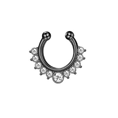 1 buc Inele pentru nas fals Inel pentru sept fals Bijuterii pentru sept fals Manșetă pentru nas Neperforat Inel pentru nas Clip pe piercing bijuterii pentru femei bărbați