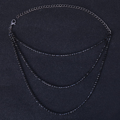 Stonefans, cristal, multistrat, toc înalt, gleznă, bijuterii, pantofi pentru femei, simplu, gleznă, desculț, picior, bijuterii, lanț pentru picioare, cadou pentru femei