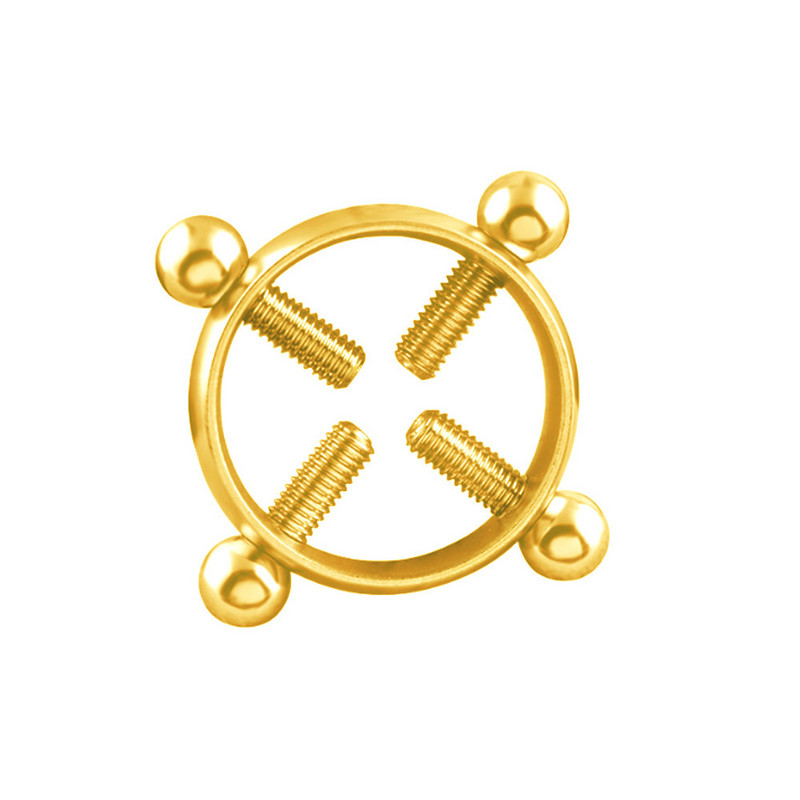 1 buc Cea mai recentă rundă de șuruburi din oțel inoxidabil Piercing pentru corp inel pentru lapte matern