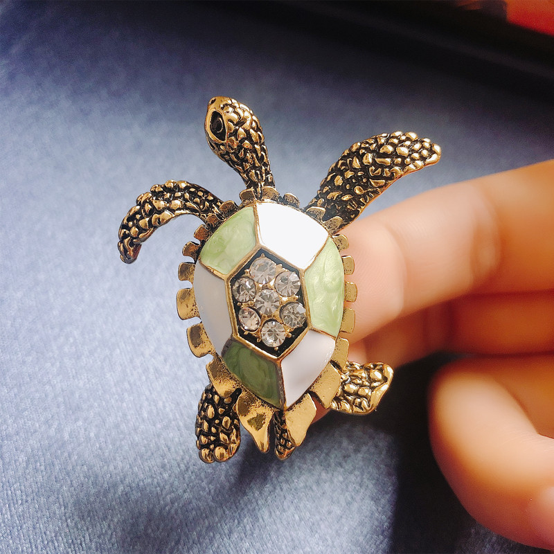 Morkopela Scorpion Broasca Broasca Testoasa Stras Brosa Pin Vintage Femei Cristal Pin Accesorii Agrafe Esarfa Ace Si Brose