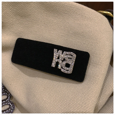 Clip BB din catifea neagră de epocă Agrafă laterală Little Fragrance Clip de păr cu litere cu strass Accesorii de păr elegante pentru femei