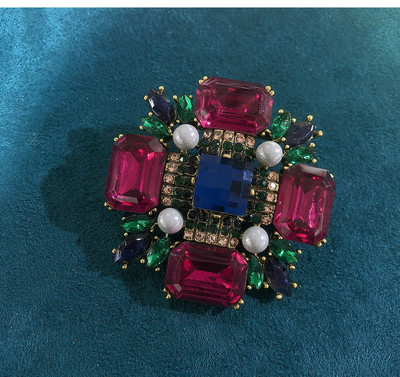 Morkopela Moda Femei Cristal Strass Brose Geometrice Brosa Buchet Brosa Rever Bijuterii Partide Cadouri Accesorii