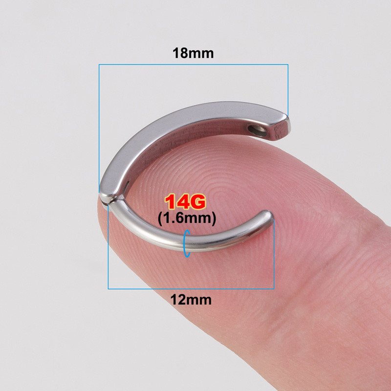 1 buc. Piercing la buric curbat Inel simplu pentru buric, bară din oțel inoxidabil, plajă de vară, sexy pentru femei, bărbați, piercing pentru corp, bijuterii 14G