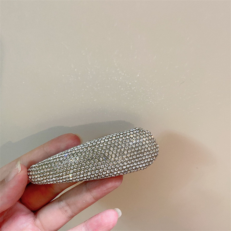 Agrafă de păr cu strasuri strălucitoare de modă 2022, agrafă de păr pentru femei, breton, temperament, bijuterii, cadou de petrecere de nuntă