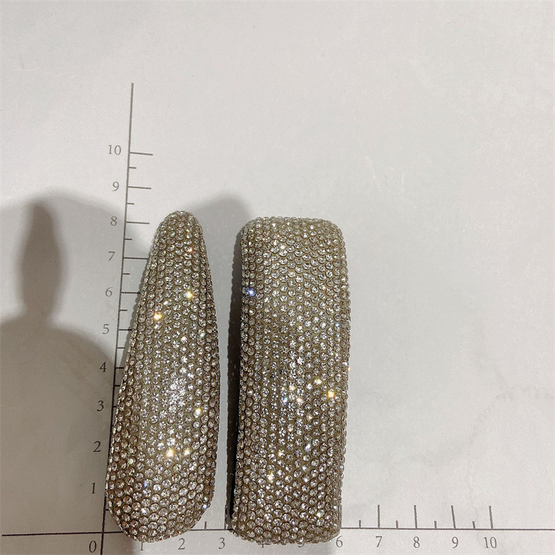 Agrafă de păr cu strasuri strălucitoare de modă 2022, agrafă de păr pentru femei, breton, temperament, bijuterii, cadou de petrecere de nuntă