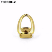 TOPGRILLZ Placat în culoarea aur galben Hollow Face Grillz cu un singur dinți Grătare de dinți Hip Hop pentru cadou