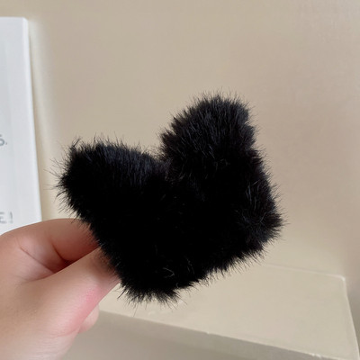 Coreeană nouă modă femei drăguț fluture pluș gheare pentru păr dulce decorați coada de cal gheare cleme agrafe de păr accesorii pentru fete