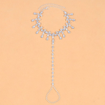 Stonefans, strasuri, pandantiv, bijuterii pentru picioare, gleznele pentru femei, 2022, accesorii de plajă, brățară, bijuterii pentru picioare de vară, sandale desculțe