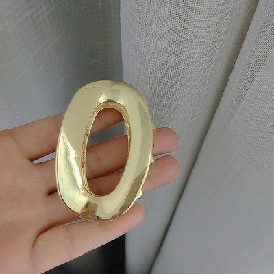 Versiune coreeană Metal Geometric Ac de păr Bowknot Hollow Grab Clip de păr Duckbill Clip Femei Accesorii de păr