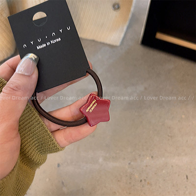 Moda coreeană de Anul Nou acrilic Love Star Duckbill Clip de păr fetiță Sweet Breton Clip accesorii de păr pentru femei