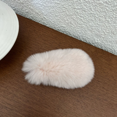 Kawaii hajkiegészítők lányoknak koreai divat plüss hajcsattok műszőrme csíptető női frufru csíptető édes fejfedő