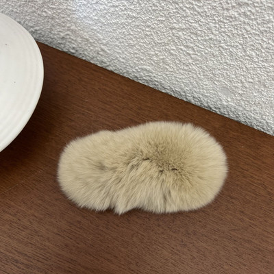 Kawaii hajkiegészítők lányoknak koreai divat plüss hajcsattok műszőrme csíptető női frufru csíptető édes fejfedő