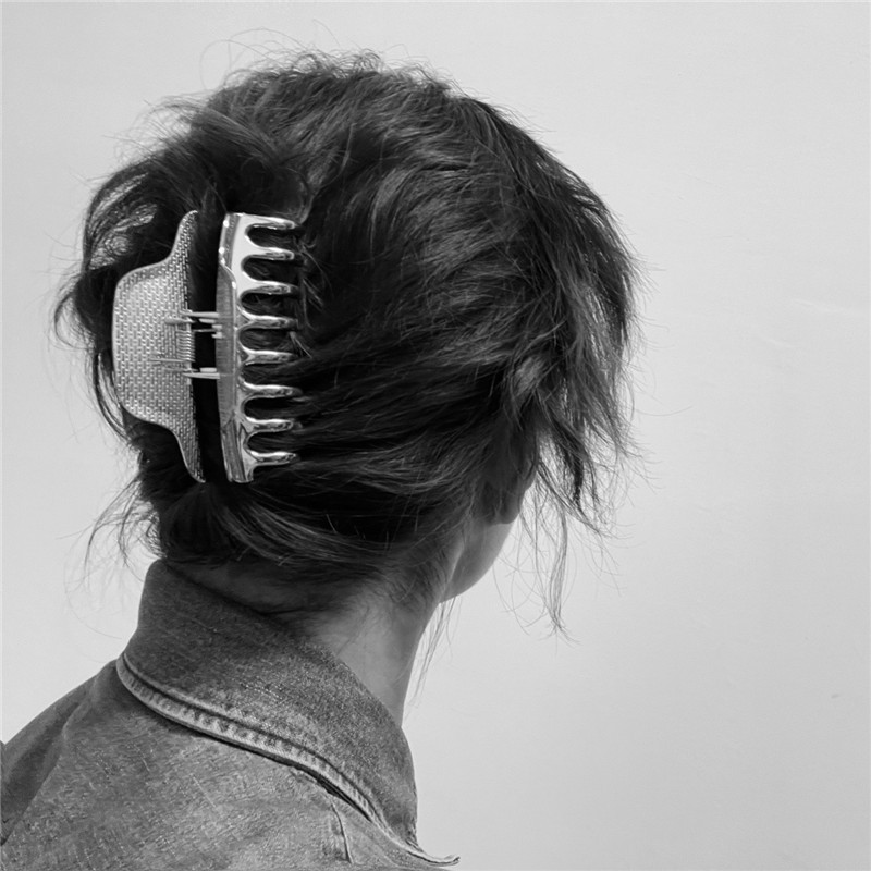 Moda coreeană Vintage Metal Gheara mare pentru păr Femei Agrafe pentru păr Bentita pentru păr Accesorii pentru păr crab