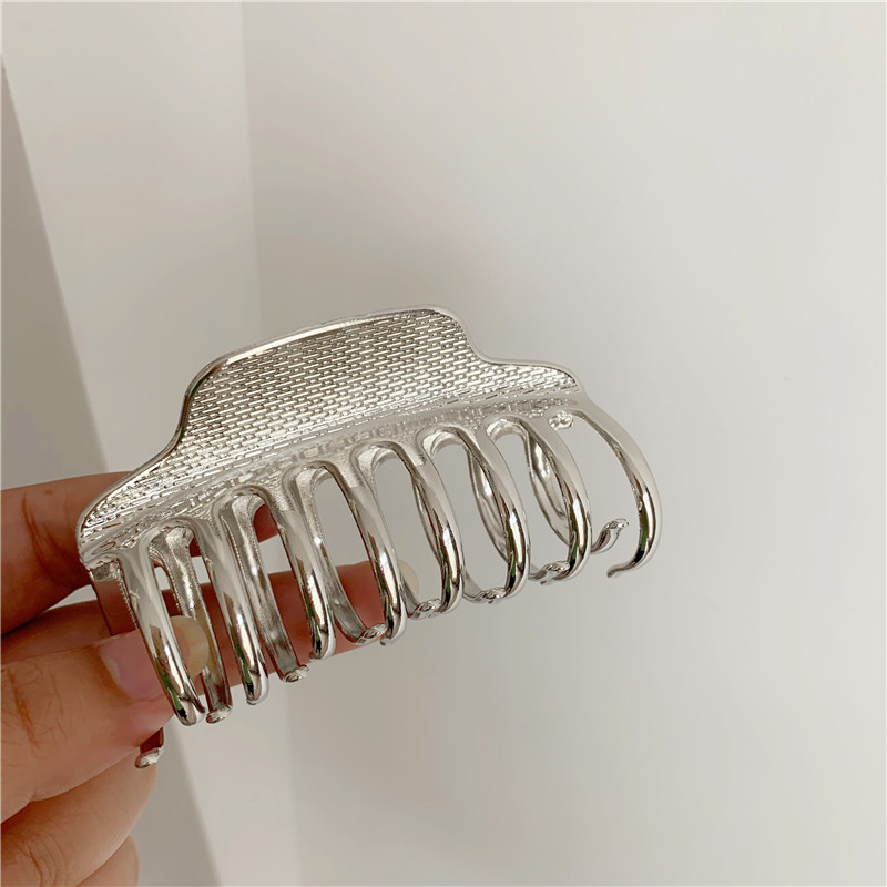 Moda coreeană Vintage Metal Gheara mare pentru păr Femei Agrafe pentru păr Bentita pentru păr Accesorii pentru păr crab