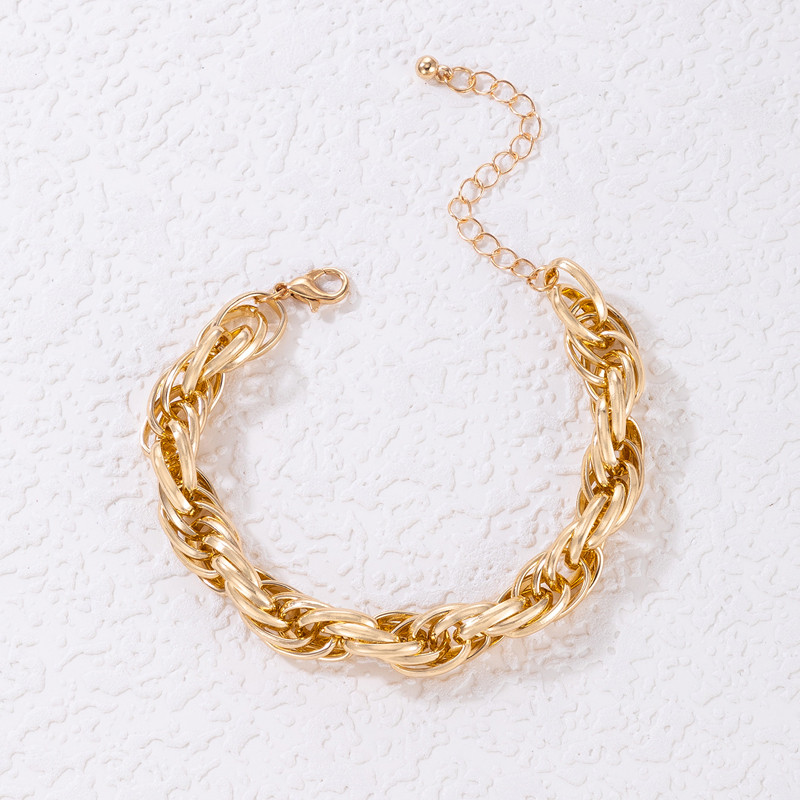 Tocona Charms Braci de gleznă cu paiete dreptunghiulare pentru femei Culoarea aurie Geometrie Aliaj Metal Bijuterii boeme reglabile 8068