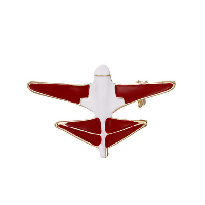 Broșă pentru avion email nou, ace cu stras pentru avioane, ace și broșe pentru rever, pentru costum pentru bărbați, guler, accesorii pentru ac, bijuterii cadou