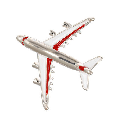 Broșă pentru avion email nou, ace cu stras pentru avioane, ace și broșe pentru rever, pentru costum pentru bărbați, guler, accesorii pentru ac, bijuterii cadou