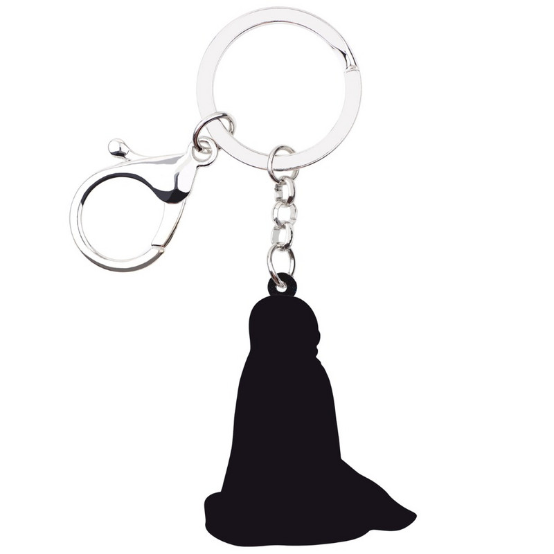 Bonsny Acrilic Desene Animat Chinezesc Shih Tzu Câine Lanțuri Breloc Noutate Breloc Bijuterii Pentru Femei Fete Doamnă Brelocuri Poșete Cadou pentru copii