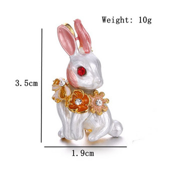 Нова фабрична директна продажба, сладка емайлирана малка бяла брошка, подарък, моден аксесоар от сплав, дамски корсаж