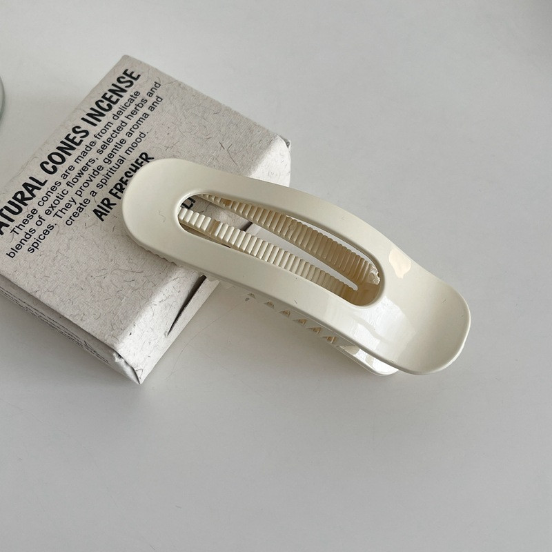 2022 de vară, cremă, alb, verde, agrafă de păr, agrafă de picătură de rață, agrafă de păr coreeană, din rășină de înaltă calitate, pentru femei