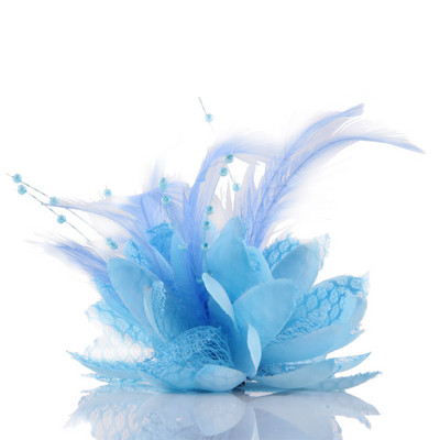 Coreeană mică cu mărgele din pânză cu pene, broșă de artă cu flori, bijuterii, țesătură pentru toaletă de lux, ace drăguțe, cadouri pentru femei, accesorii