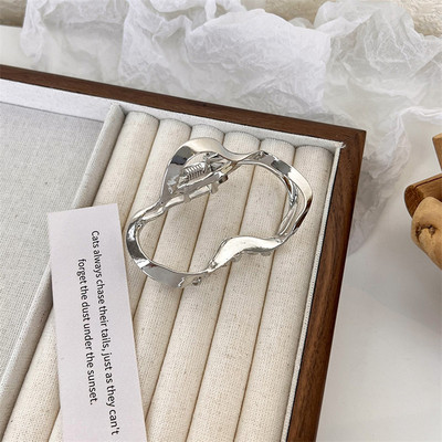 FFLACELL Curba neregulată Geometrică Gheară de păr metalică simplă pentru femei Agrafă de păr 2022 NOU металл заколка для волос