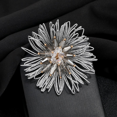 Голяма реколта луксозна русалка костенурка морска звезда животно брошки златист цвят сплав перла кристал брошка дамски игли за парти аксесоари