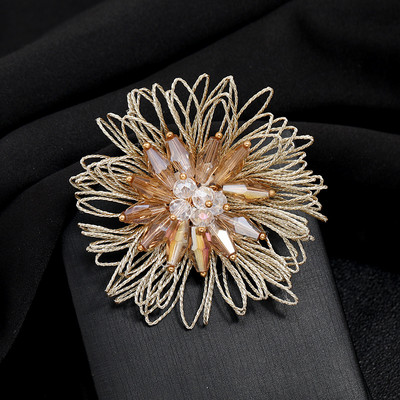 Голяма реколта луксозна русалка костенурка морска звезда животно брошки златист цвят сплав перла кристал брошка дамски игли за парти аксесоари