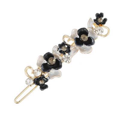 Broșe cu flori cu strass, colorate, elegante, pentru femei, broșă cu plante, smalț pentru rever, cardigan la modă, accesorii pentru cămașă de rochie