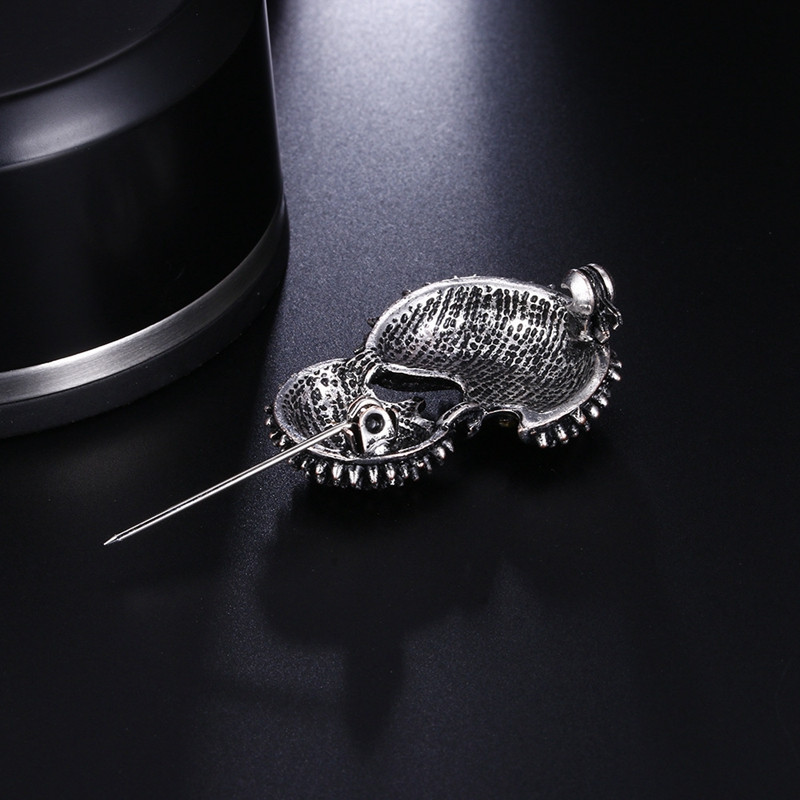 Personalitate Vintage pereche de arici Pin Trimite unui prieten Insigne Broșe elegante pentru femei Cadou Accesorii populare