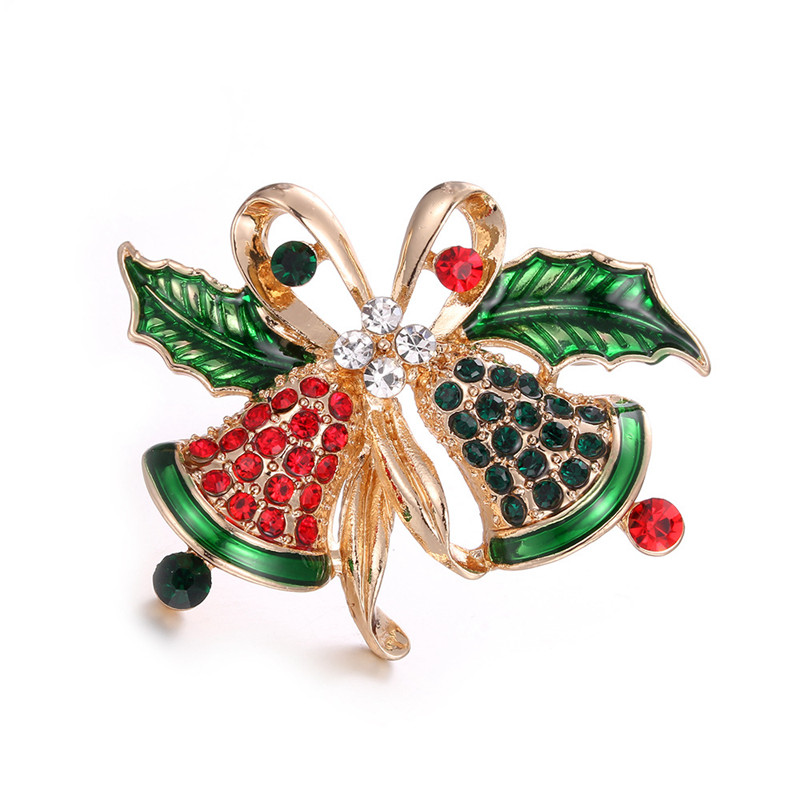 Broșe pentru femei de lux de aur de Crăciun căprior/fluture/broaște amuzant ace emailate accesorii bijuterii Cadouri pentru prieteni