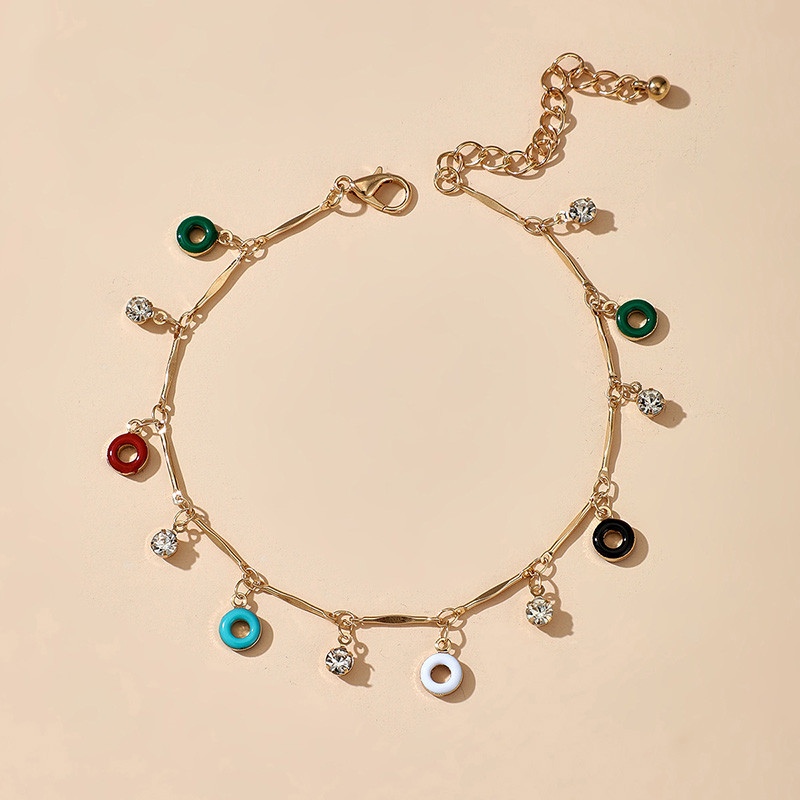 Tocona Brățări de piatră de cristal colorate pentru femei 2020 Fashoin Brățări cu lanț reglabil Accesorii de bijuterii boeme 14014