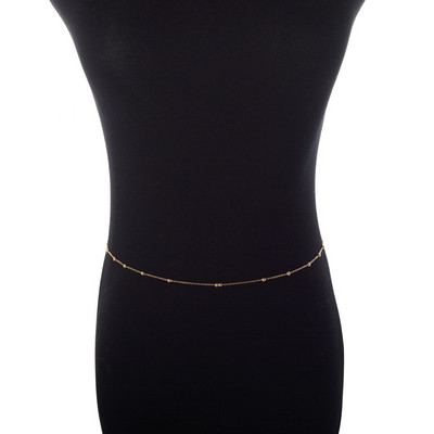 1db Belly Waist Chain Body Jewelry Női Szexi lánc Bikini Beach Body Chain Vintage Charm Jewelry Y003