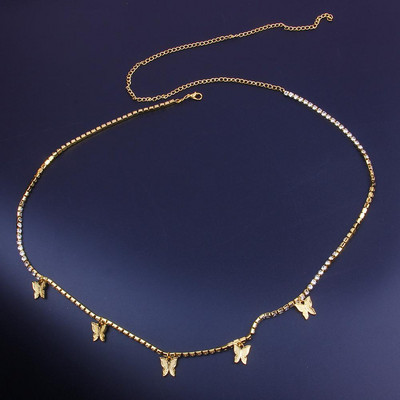 1db Belly Waist Chain Body Jewelry Női Szexi lánc Bikini Beach Body Chain Vintage Charm Jewelry Y003