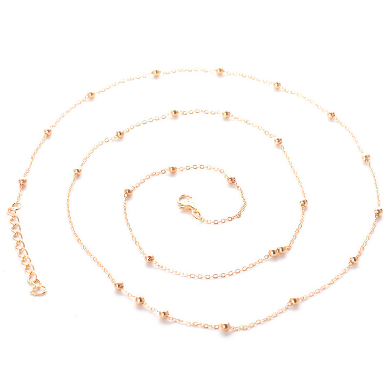 1db Belly Waist Chain Body Jewelry Női Szexi lánc Bikini Beach Body Chain Vintage Charm Jewelry Y003