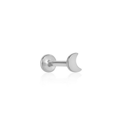 1 buc 16G 6/8/10mm G23 titan filet intern Helix limba piercing buza stea lunii inimă Labret ureche Stud bijuterii pentru corp ASTM F136
