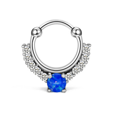 1 buc inel pentru nas fals inel inele pentru septum fata bijuterii non-piercing inel pentru buze false cercei cu agrafa pentru piercing manșeta