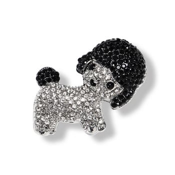 Morkopela Dogs Rhinestone Καρφίτσα Χαριτωμένα κατοικίδια Καρφίτσες Κοσμήματα Ανδρικά Γυναικεία Ρούχα Κοσμήματα Κασκόλ Καρφίτσες κλιπ Αξεσουάρ