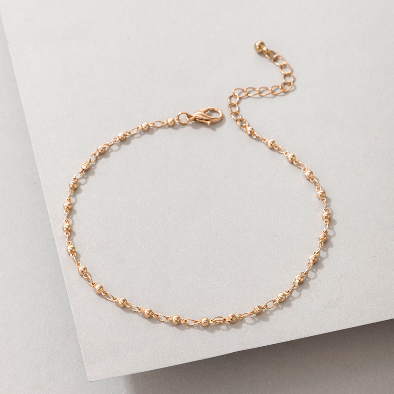 Tocona gleznă simplă cu frunze pentru femei, vară, coajă, mărgele colorate, lună, picioare, lanț reglabil, accesorii de bijuterii boeme