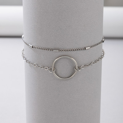 Tocona Lovely Hollow Heart Anklets Femei Charms Auriu Aliaj Metal Lanț reglabil pentru picioare Bijuterii boeme 2 buc/seturi 15212