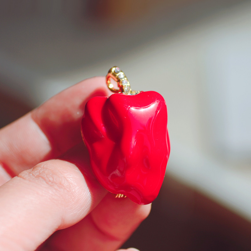 Morkopela Enamel Capsicum Brooch Pin Сладки цветни растителни пипер игли Дамски шал Пуловер Брошки Бижута