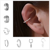 20 stil Clip On Wrap Cercei Tragus Bijuterii pentru corp Ureche Manșetă Clip Inel pentru nas Piercing fals Bijuterii pentru corp Bijuterii confortabile pentru ureche