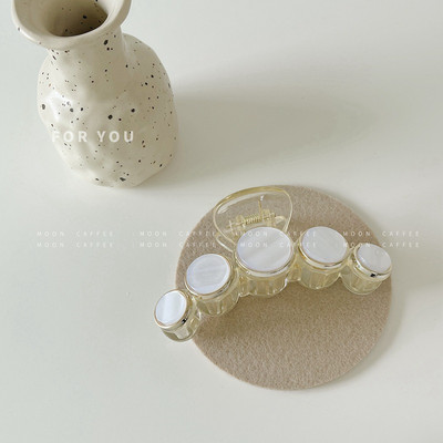 FFLACEL 2022 Agrafe de păr banane pentru femei Accesorii pentru păr Cozi de cal Agrafe și agrafe de păr șic