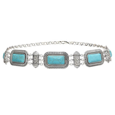 Gypsy Metal Hippie Boho Flower Turcă Boemă Shimmy Rochie Curea de dans din buric Lanț de talie Monede Sexy Body Afgan Indian Bijuterii