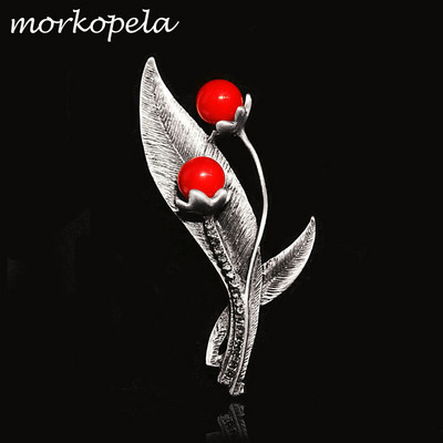 Morkopela Broșă Femei Vintage Piatră Broșă Mare Buchet Ace haine Broșe și ace din metal antic pentru femei