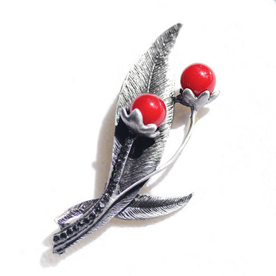 Morkopela Broșă Femei Vintage Piatră Broșă Mare Buchet Ace haine Broșe și ace din metal antic pentru femei