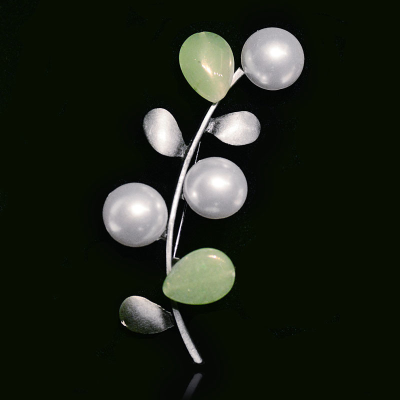 Morkopela Broșă Femei Vintage Piatră Broșă Mare Buchet Ace haine Broșe și ace din metal antic pentru femei